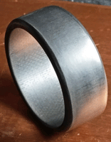Original Uni Carbon Fiber Ring - Polished
